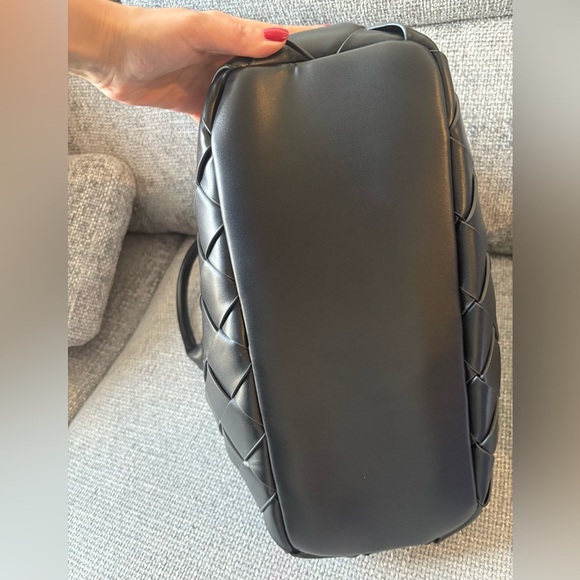 Brand New w/ Tag! Simons Braided Tote – Strong, Chic & Spacious! 🖤 - Picture 2 of 8